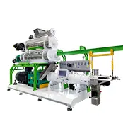 Двухшнековый экструдер для кормов