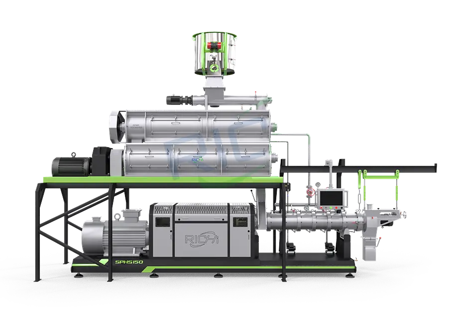Экструдер кормов для рыб