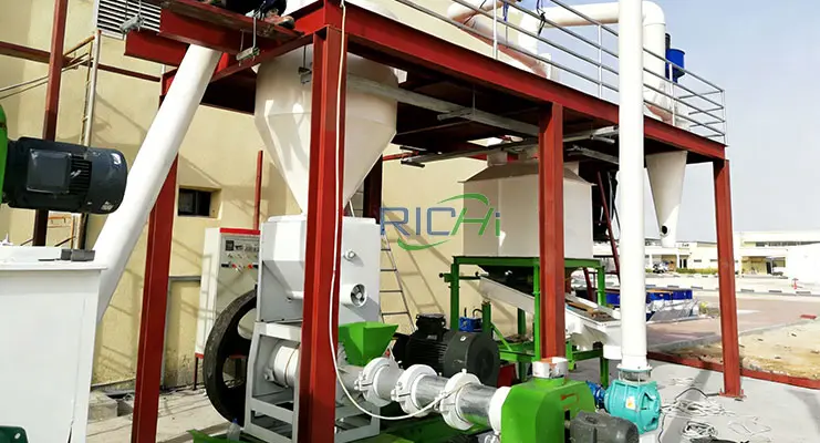 Линия для производства кормов для рыбы в Казахстане