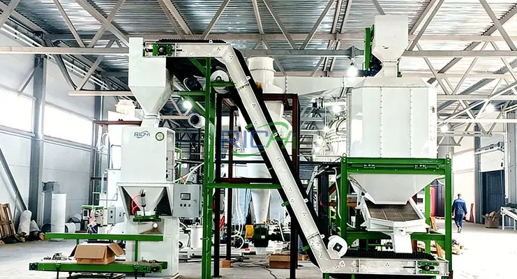 Линия по производству корма для рыб в Узбекистане