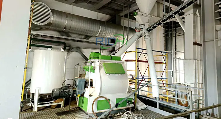 Линия по производству кормов для рыбы в Индонезии