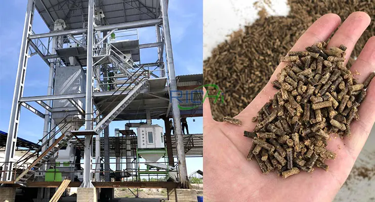 Линия по производству тонущего корма для рыб в Узбекистане