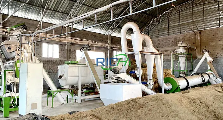 Линия по производству травяных гранул в Кыргызстане