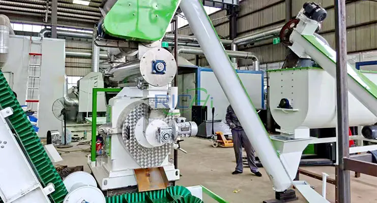 Линия производства травяных гранул в Молдове