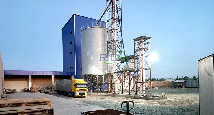 линия по производству комбикорма в Узбекистане