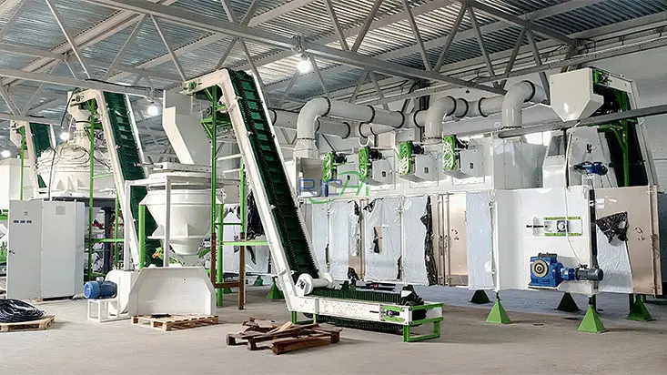 линия по производству рыбного корма в Кыргызстане