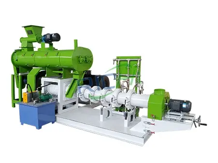 одношнековый экструдер корма