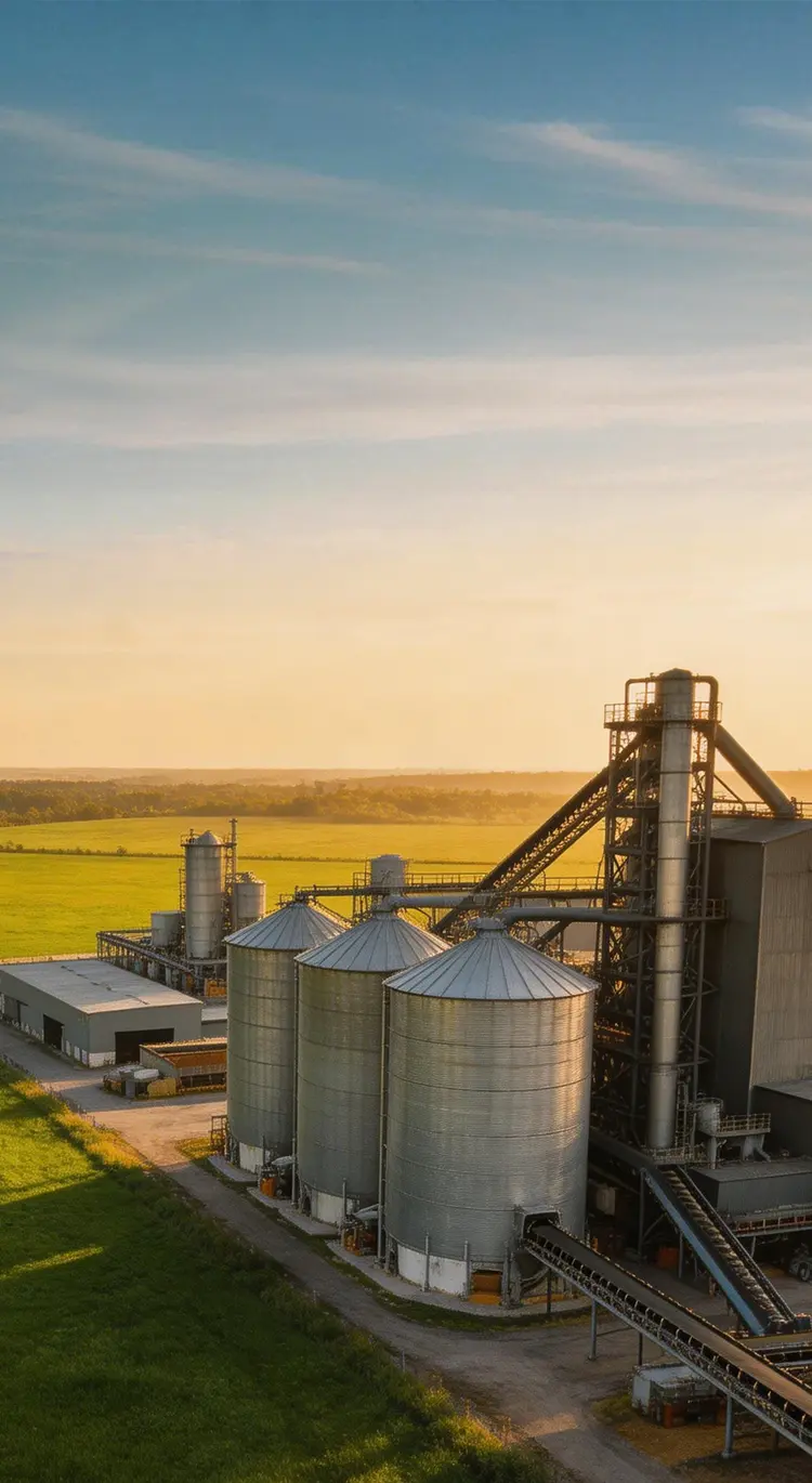 линия по производству корма для животных