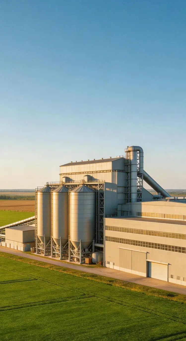 линия по производству кормов для птицы