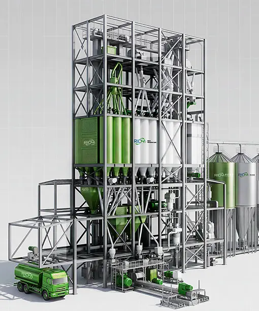 1-20 тонн Линия По Производству Премиксов