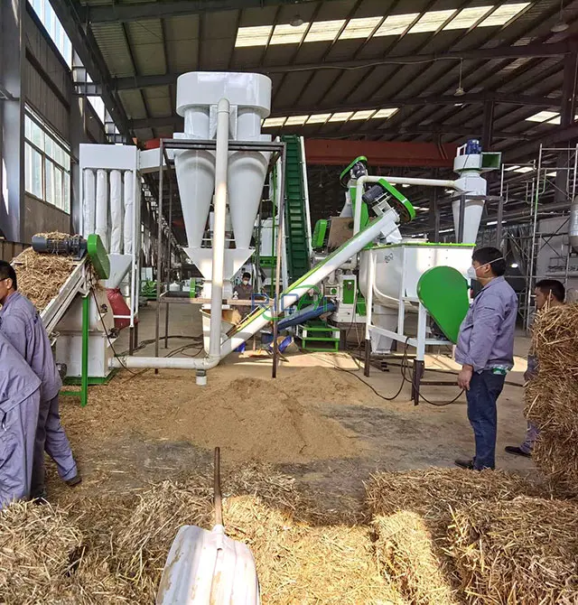 1 тонны Линия по производству травяных гранул в Кыргызстане