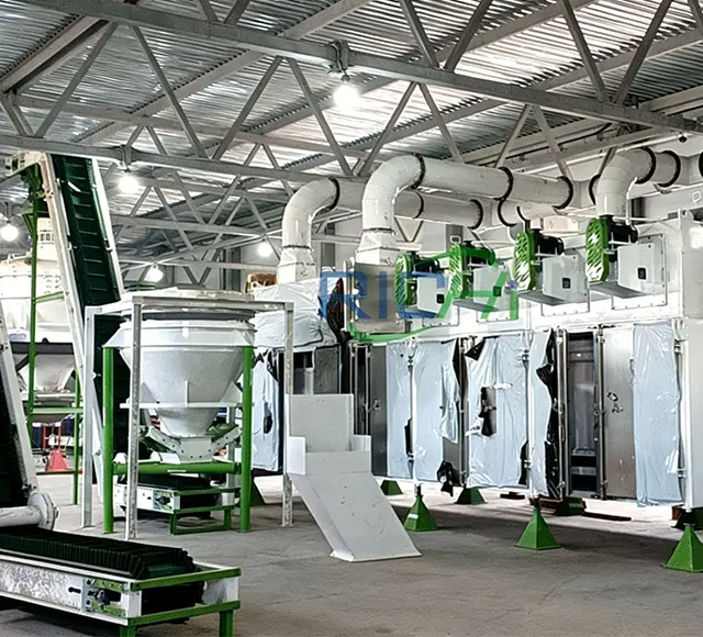 2 тонны Линия по производству корма для форели в России