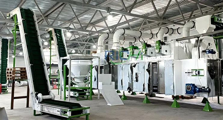 2 тч Линия по производству кормов для форели в России