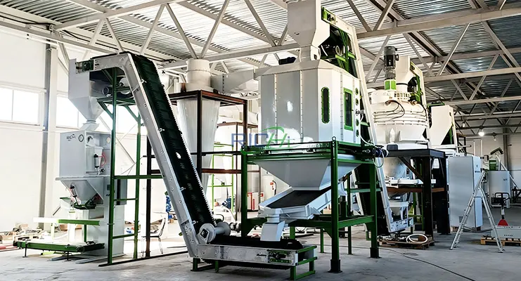 2 тч Линия по производству экструдированных кормов в Кыргызстане