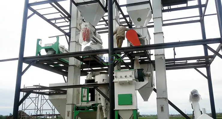 3-4 тчас линия по производству кормов в Беларуси