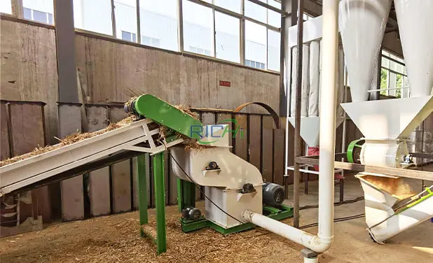 4 тонны Система измельчения люцерны в Кыргызстане