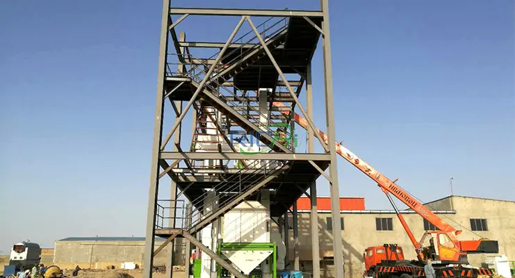 5 т Линия по производству кормов для животных в Армении