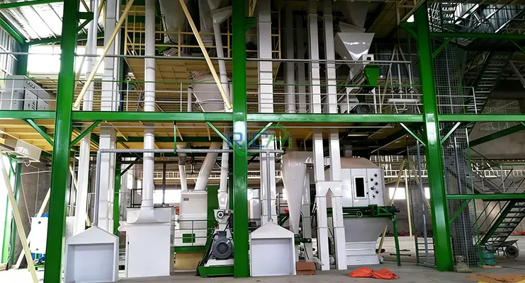 5 тч Линия по производству кормов для скота в Узбекистане