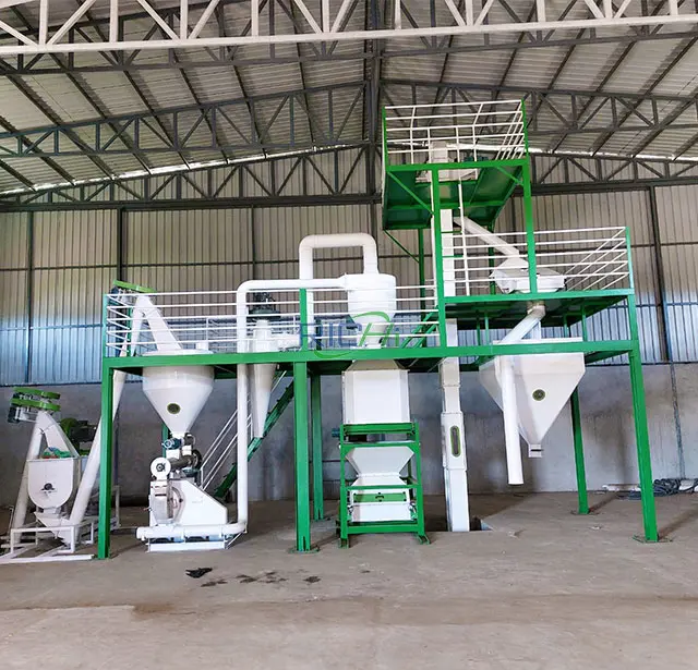 500 кг Линия по производству гранулированного корма для жвачных животных в Казахстане