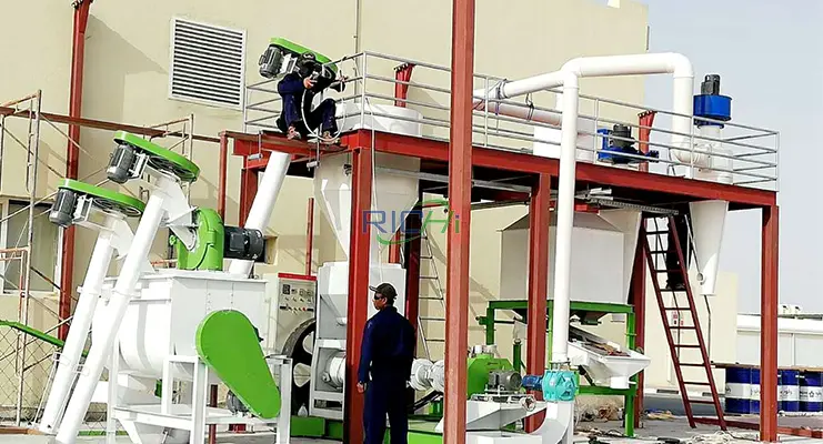 500 кгчас Линия по производству корма для рыб в Казахстане