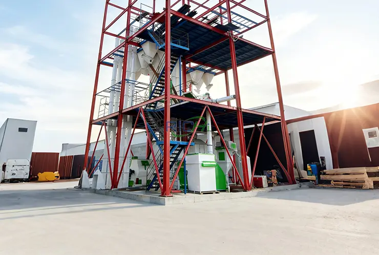 Линия для производства кормов для птицы