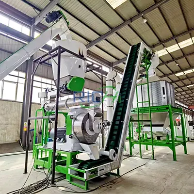 Линия по производству гранул из свекловичного жома в России