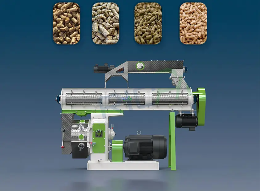 Линия по производству корма для кур в Узбекистане