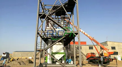  Линия по производству корма для кур в Эфиопии