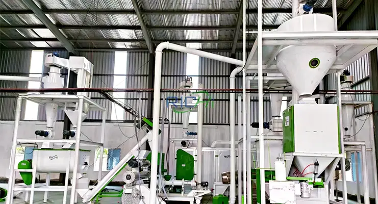 Линия по производству корма для рыб в Украине