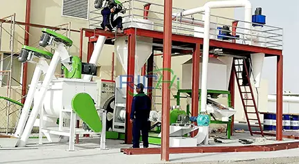 Линия по производству корма для рыб в Украине