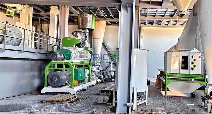 Линия по производству корма для форели в России