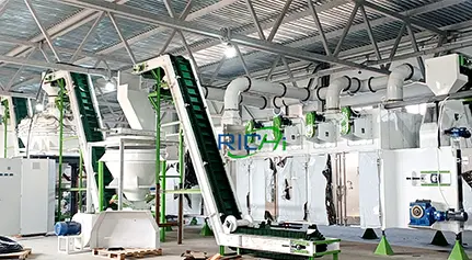 Линия по производству корма для форели в России