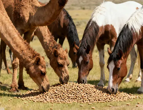 Линия по производству кормов для жвачных животных