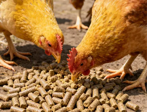 Линия по производству кормов для кур