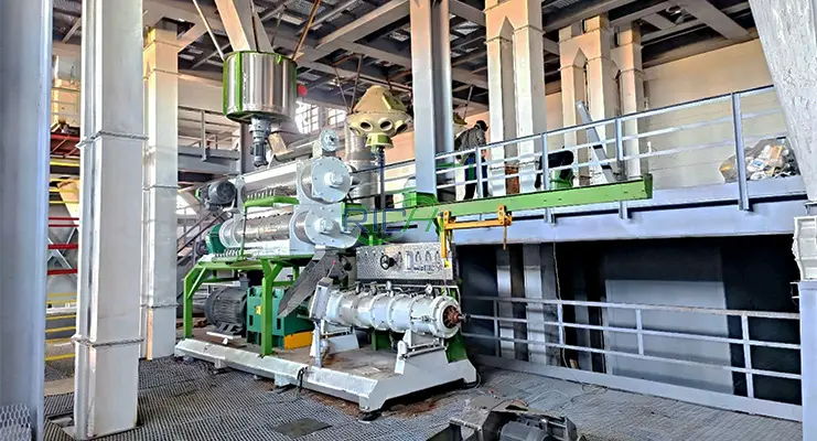 Линия по производству кормов для рыб в Узбекистане