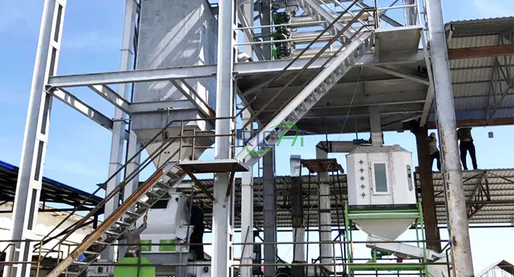 Линия по производству кормов для рыб в Узбекистане