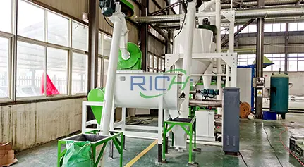 Линия по производству рыбных кормов в Украине