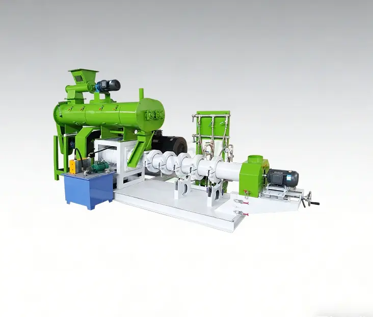 Одношнековый экструдер для кора