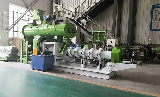 Одношнековый экструдер корма для рыб в России DSP-90B