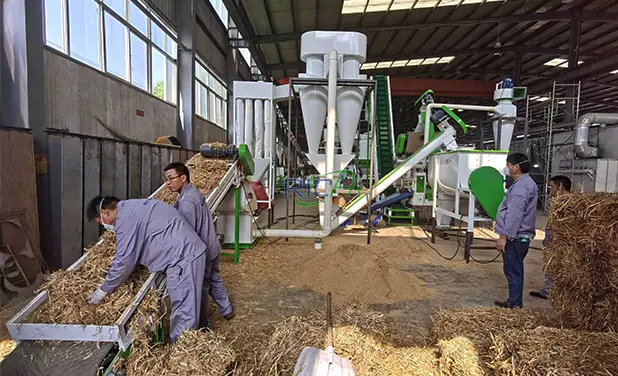 Система измельчения и гранулирования травы в России