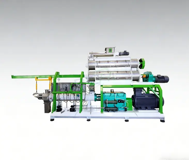 Двухшнековый экструдер для кормов