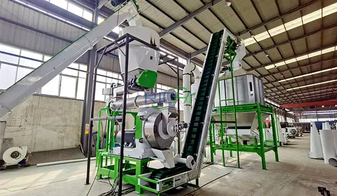 видео линии по производству травяных гранул в Узбекистане