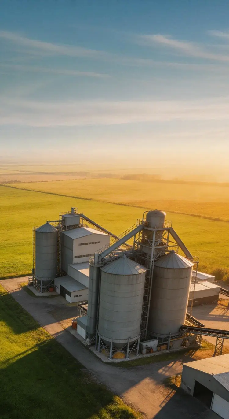 линия по производству кормов для жвачных животных