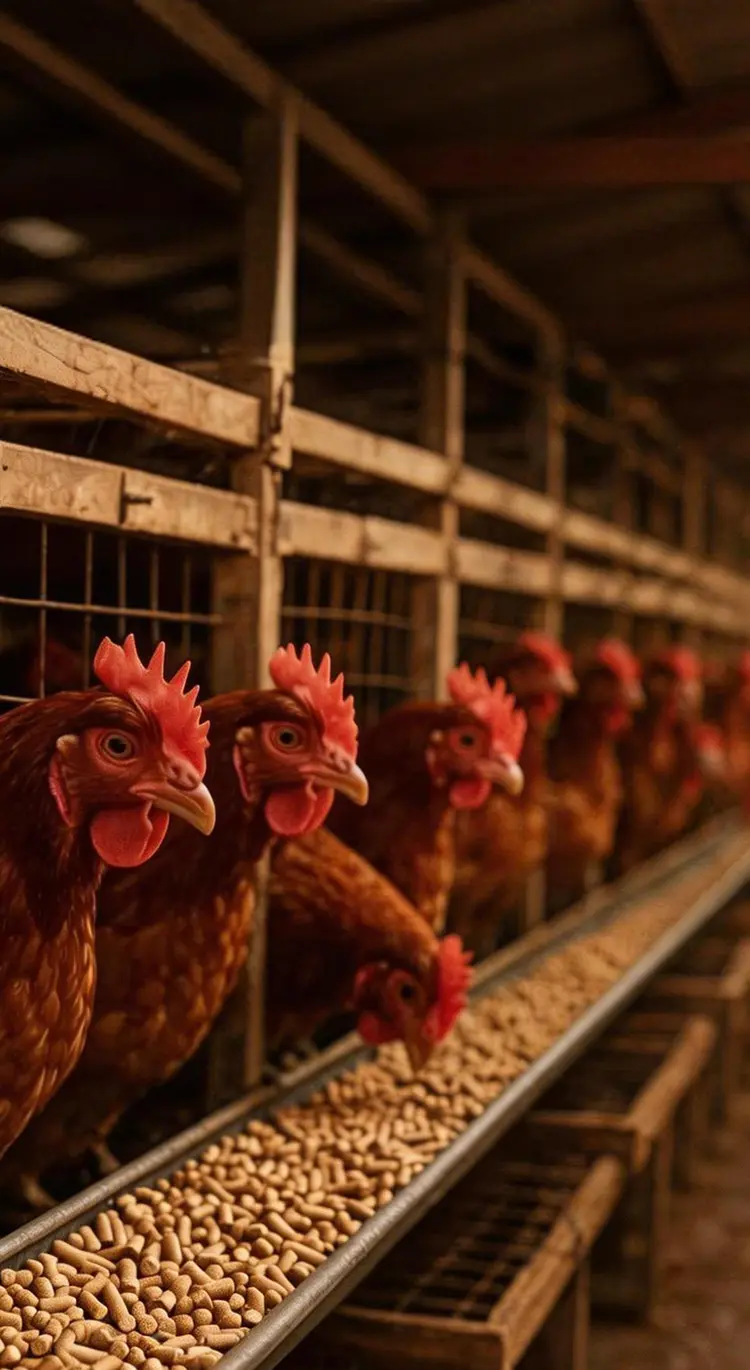 линия по производству кормов для кур