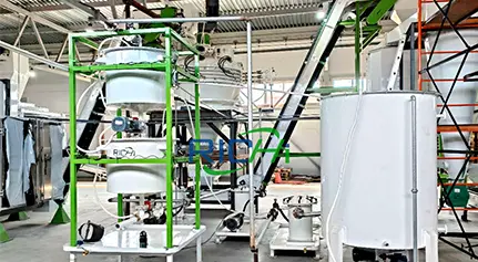 линия по производству плавающих кормов для рыб в Казахстане