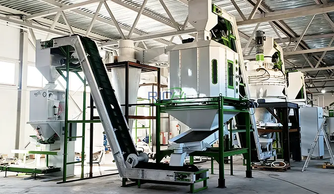 Линия по производству кормов для аквакультуры в Кыргызстане